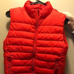 Red Puffer Vest